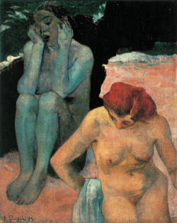 v3l3nomortale:  Paul Gauguin - La vita e la morte (Bagnanti),