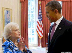 election:  Betty White to Barack Obama: ‘Thank You For Being
