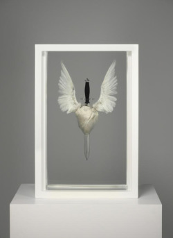 7while23:  Damien Hirst - Sacred Heart (with Hope) - 2007 