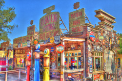 fuckyeahdisneyphotography:  Cars-Land-Shop-HDR