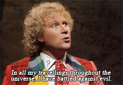 doctorwho:  Sixth Doctor - The Trial of a Time Lord Twelve Doctors