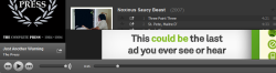 heyfunniest:  I think Spotify just threatened to kill me??? 