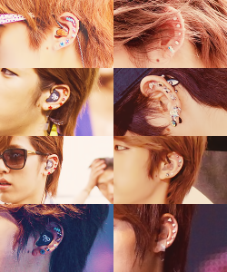 acenims:  Sungyeol’s piercings ꈍ ◡ ꈍ  