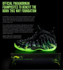 skymightfall:  Nike Air Foamposite One “ParaNorman” After