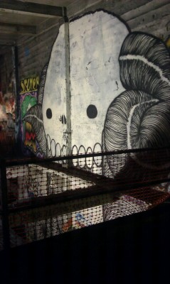 medusamermaiid:  medusamermaiid:  Graffitti warehouse in Berkely