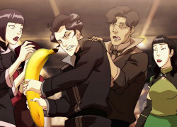 korratude:  Tahno’s just very sensitive about his banana. 