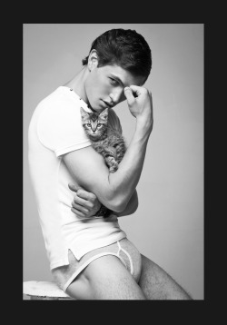 Tadas in “Everybody Wants to be a Cat” by Olivier Yoan for Fashionisto