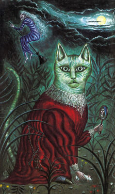 Illustration by Jan Parker from Witchcraft and Black Magic by