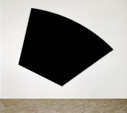 museumuesum:  Ellsworth Kelly Black Panel II, 1985 Oil on canvas,