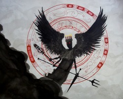 strange-gods:Details from recent work.