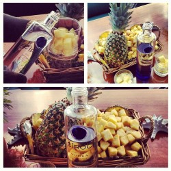 richforever:  Diced Pineapples & Ciroc #NewDrink Sh*t Iz