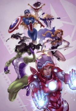 transformingsoundz:  Female Avengers assemble!