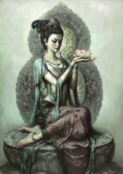 lion-wings84:  Kuan Yin, the Goddess of Mercy and Compassion,