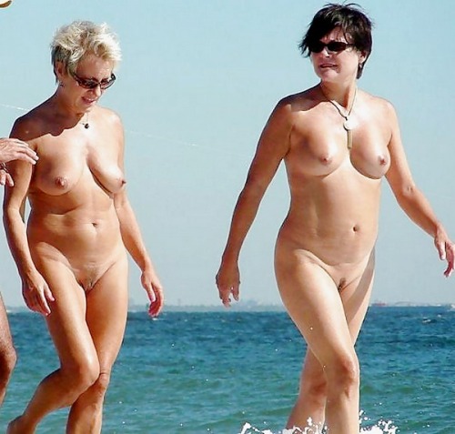 Mrs Ivers there on the left introduced me to nudism… she also introduced me to mature pussy to which I am now addicted. I spend as much time inside of her 55 year old pussy as I can… it’s tight and hungry for boy cum.
