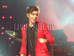  Nathan Sykes. MEN Arena. Manchester. 17th February 2012. The