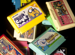 tinycartridge:  Adventure Time games for Famicom! Or fake labels