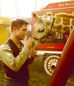 :  “One thing about that scene specifically, the baby giraffe