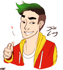 a small re-design of jake long because i rly loved him when