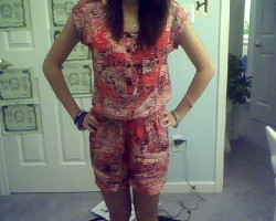 Outfit of the day! Was in a romper kinda mood today. :)