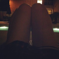 By the pool again.  (Taken with Instagram)