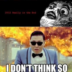 #psy #gangnamstyle #2012 he’s come to save us all  (Taken
