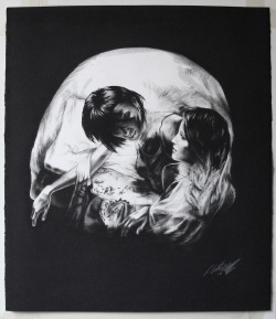 moderncontemporaryart:  Skull no. 1 by Tom French via Designers