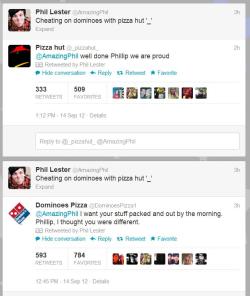 thefuuuucomics:  Pizza hut tweets