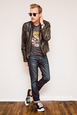 stayclassic:  September 14, 2012. Jacket: Levis faux leather -