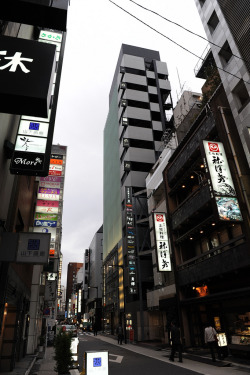 ethertune:  Ginza streetscape (By kam kah zen) 