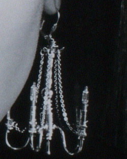 slow-glider: Alice Roi chandelier earrings, 2001 