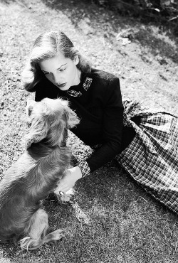 avagardner:  Lauren Bacall photographed by John Engstead, 1944.