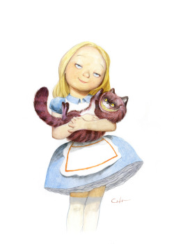 lohrien:  Alice in Wonderland Illustrations by Bobby Chiu