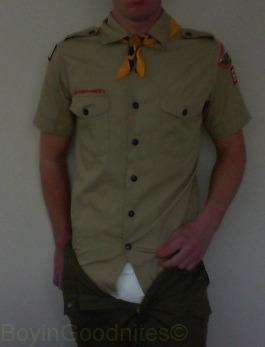 diaperedtwink19:  boyingoodnites:  Some more photos of myself wearing a diaper under my boy scouts uniform click on the small images for full photo ;)  These are photos of myself Follow me on my new blog diaperedtwink19 