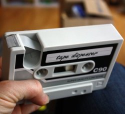 blua:  Cassette Tape Dispenser - Available Here 
