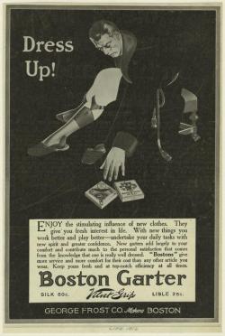 mindthegarter:  Boston Garter, 1921. 