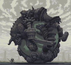 digital-entity:  Colossal Katamari, pixel illustration by Snake