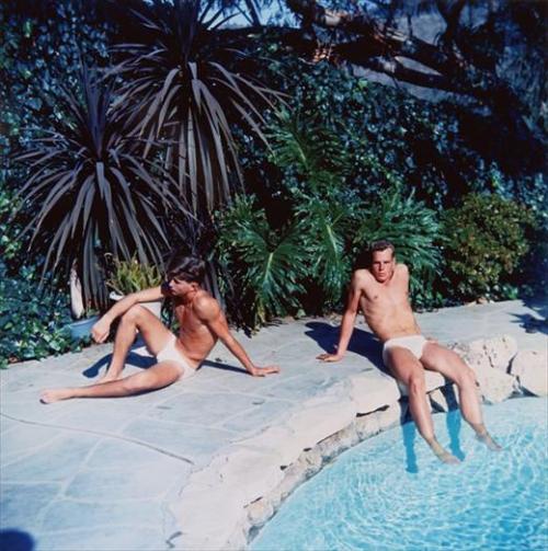 Rich Thompson and Mike Kelley, Bel Air, 1962 By Mel Roberts