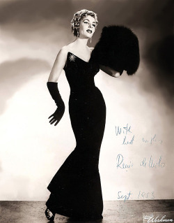      Renée De Milo Vintage 50’s-era promo photo personalized