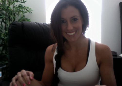 Female wrestler Santana Garrett