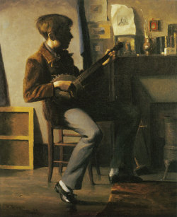 Frank Weston Benson, Portrait of Joseph Lindon Smith, 1884