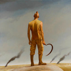 houndeye:  Bo Bartlett Empire - 2007 oil on linen 