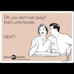 🍴😂 #honestly #eatitup #jk #solo #pussy #ecards  (Taken