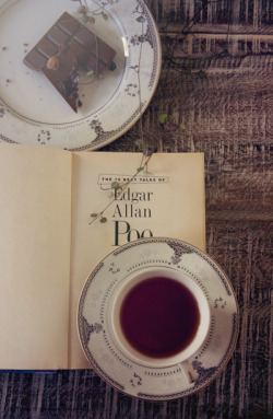  Poe and Chrysanthemum Tea (by Anina-Bird) 