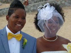 freedomtomarry:  Mignon and Elaine recently got married in New