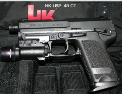 An HK USP .45CT. If I get this gun, this is the model I’d
