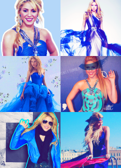  Shakira color Meme ↳ Blue 