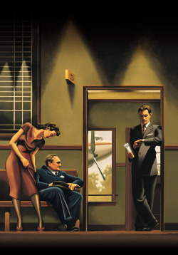 nelsoncarpenter:  pictorialautobiography:  Kenton Nelson, Waiting