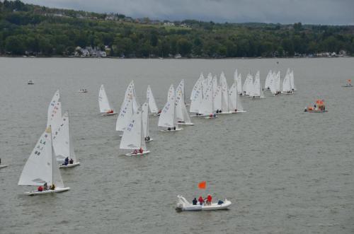 There’s gonna be a rumble…  2012 e-scow nationals at CLYC in Lakewood, NY