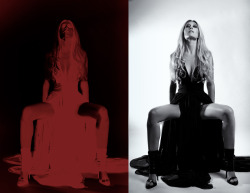 OBSIDIAN PROJECT (blonde and agent provocateur gown) | photography