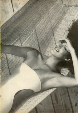 supermodelshrine:  Janice by Arthur Elgort, 1976